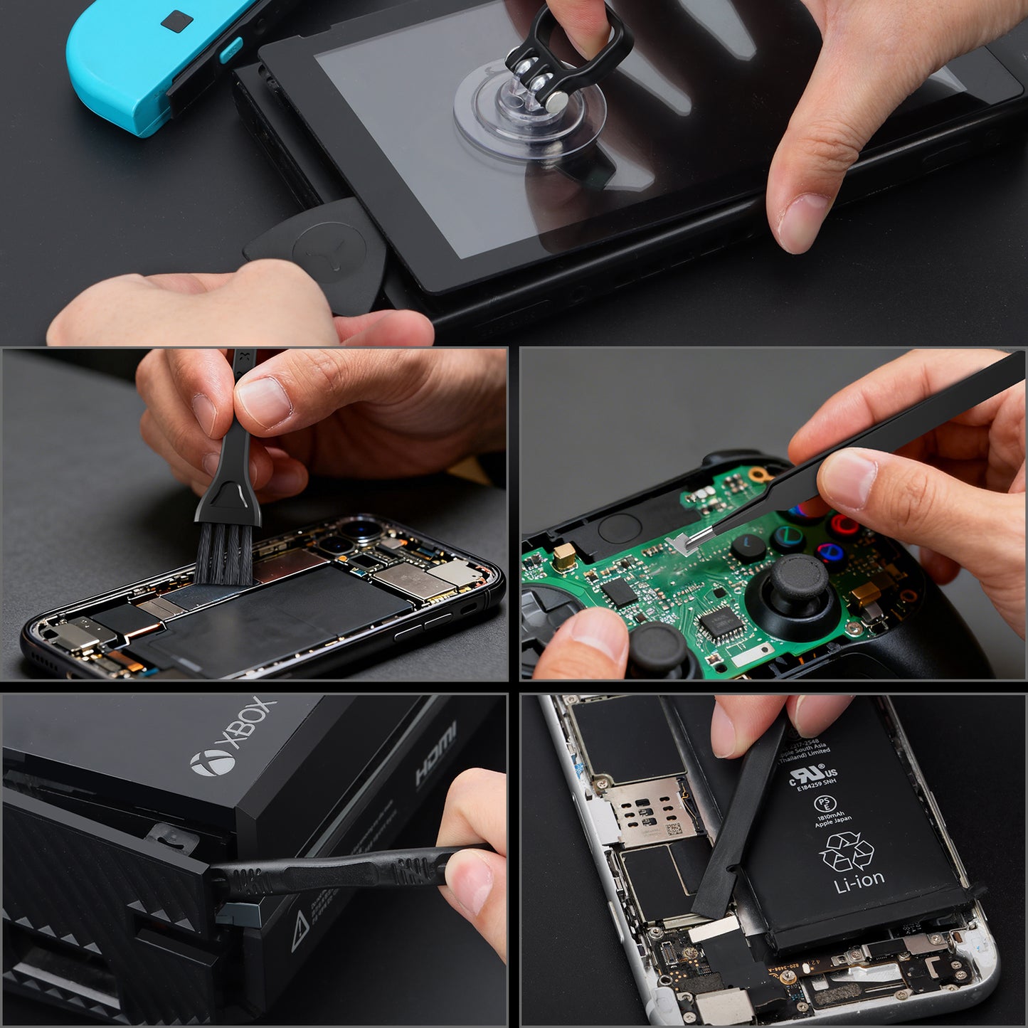 STREBITO Electric Screwdriver, 67 in 1 Mini Electric Screwdriver, 50 S2 Magnetic Bits, 5 Torque Settings, 4 LED Lights, Precision Screwdriver Set for Laptop, Computer, Phone & Electronics Repair